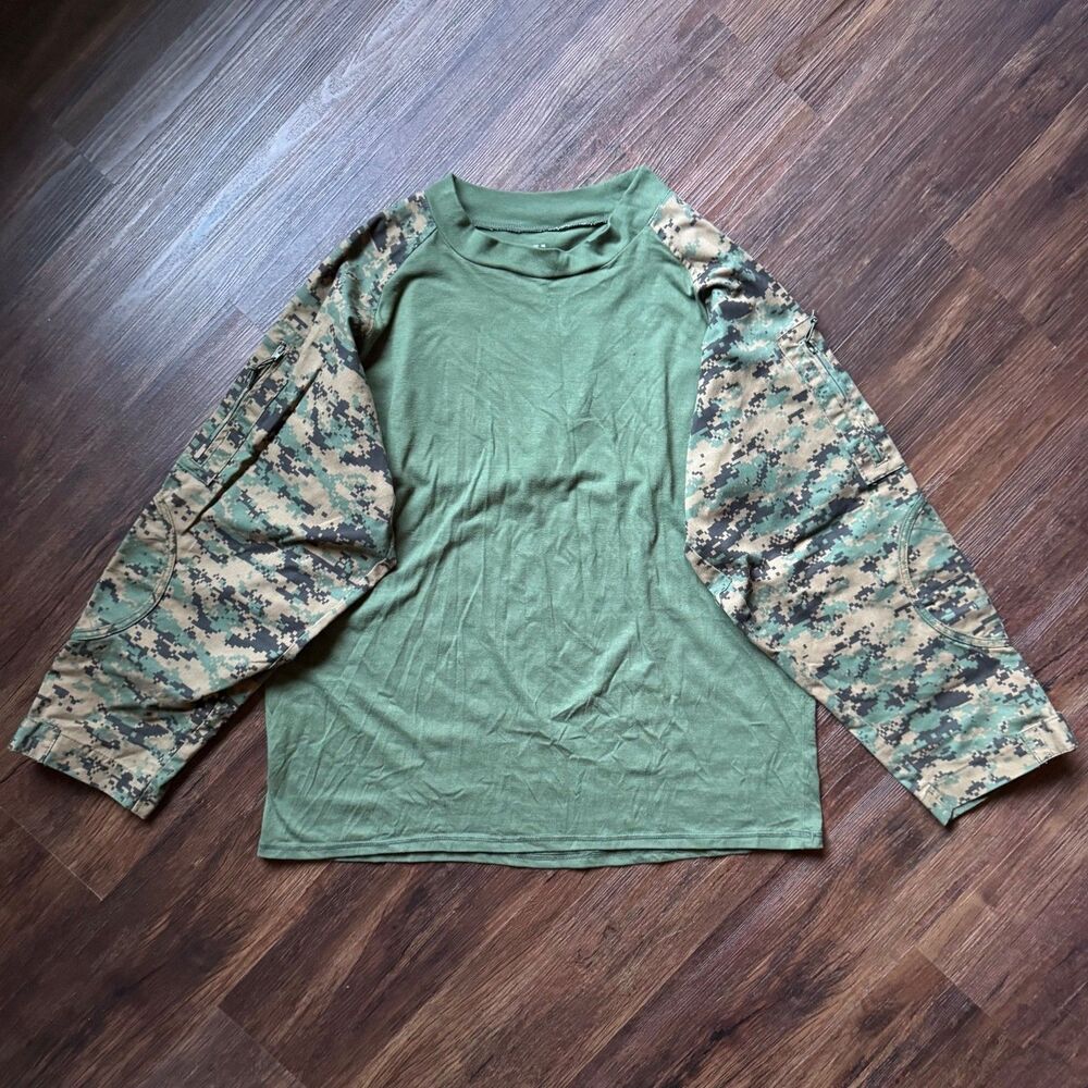 ROTHCO Tactical Combat Camo  XXL Mens Shirt Long Sleeve Uniform Army Digital